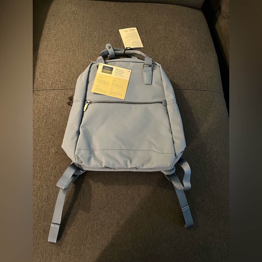 Stylish Blue Women's Backpack